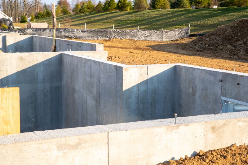 Concrete Block Foundation